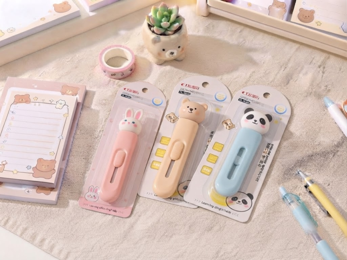 Cover of Dingli Pro Series Kawaii Teddy Bear Mini Utility Cutter by Dingli Pro Series (DL 鼎力)